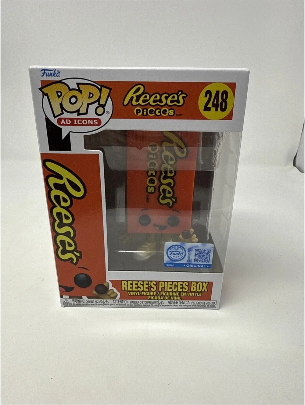 Funko Pop! Reese's Pieces Box #248 Super Rare HARD TO FIND!  Mint NIB